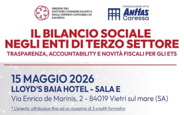 TRASPARENZA, ACCOUNTABILITY E SOSTENIBILITÀ NEL TERZO SETTORE. LA  FONDAZIONE ANFFAS CARESSA ETS PRESENTA IL BILANCIO SOCIALE 2025